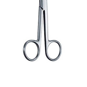 Tijeras quirúrgicas de operación, rectas romas/romas, corte preciso de acero inoxidable de alta precisión de 14cm (5,5 pulgadas) - Product Image 4