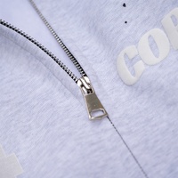 Ensemble survêtement Y2K personnalisé tendance, coupe oversize, 100 % coton 500 GSM, avec impression en relief, comprenant un sweat à capuche zippé et un pantalon de jogging