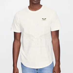 Camisas curvas de alta calidad para hombre, diseño OEM hecho en tela de punto de poliéster/algodón de Pakistán - Product Image 2