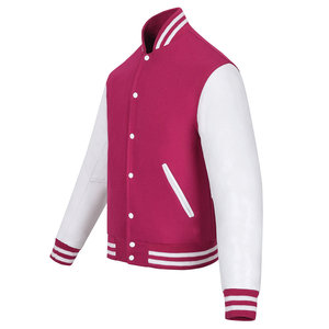 Outdoor Wear Windproof Custom Logo and Long Sleeves Crew Neck Collar Breathable Winter Wear Varsity Jacket For Women's - Product Image 3