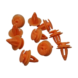 BCF5030 10 Pièces Fixations de garniture de porte couleur orange pour 51411973500 - Product Image 1