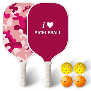 Raquette de pickleball légère en fibre de carbone 18K, portable, noyau en nid d'abeille, design durable, écologique, respirante - Product Image 3
