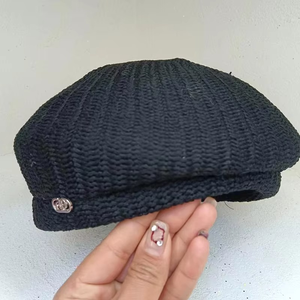 Sombrero de boina vaquera para mujer, verano, fino, transpirable, bordado 3D, protector solar, gorra de seta ajustable, diseño de pintor versátil - Product Image 6