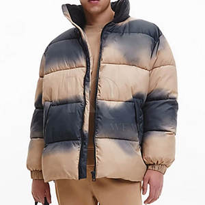 เสื้อแจ็คเก็ตบับเบิ้ลผู้ชายแบบสบายๆ ใส่ได้สองด้าน น้ำหนักเบา นุ่ม อุ่น ผ้าบุฉนวนด้านหน้า เหมาะสำหรับใส่ในชีวิตประจำวัน ฤดูหนาว เดินทางกลางแจ้ง - Product Image 2