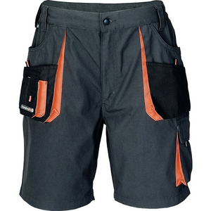 Pantalones Cortos de Seguridad para Hombre TERRATREND Talla 54 Gris Oscuro/Negro/Naranja - para Equipo de Supervivencia - Product Image 2