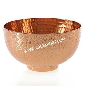 Corbeille à fruits en métal et fer avec bordure en bois Design de table élégante Décoration de mariage et de villégiature Bols à fruits de service - Product Image 4