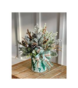 Candélabre vintage en métal noir parfait pour la décoration intérieure de luxe table de dîner romantique ou affichage d'éclairage à la maison classique - Product Image 1