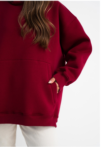 Sudadera con Capucha de Forro Polar para Mujer, Talla Grande, Marca Wear Your Opinion - Product Image 3