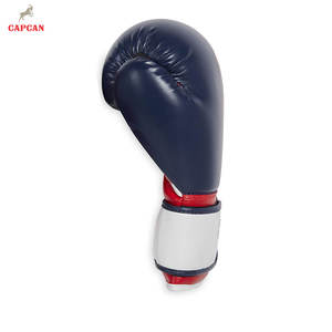 ถุงมือชกมวยหนังแท้คุณภาพสูง ออกแบบโลโก้และดีไซน์ได้ตามต้องการ สำหรับฝึกซ้อมคิกบ็อกซิ่ง - น้ำหนักเบา - Product Image 3