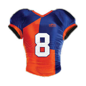 Uniforme de camiseta de fútbol americano de nuevo diseño a la venta en Pakistán 100% Uniforme de fútbol americano hecho en poliéster - Product Image 2
