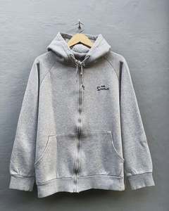 Sudaderas con capucha de invierno para hombre más vendidas, diseño nuevo, corte regular, cremallera completa, 100% algodón, Pakistán, MOQ bajo, venta al por mayor, serigrafía - Product Image 3