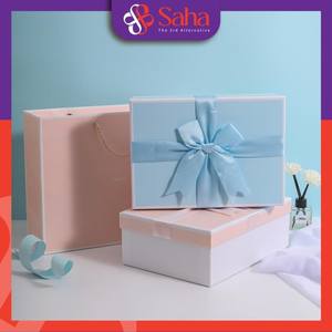 OEM Services Customs Logo Luxury Cardboard Pastel Color Rigid Giftbox UV Coating Embossing Biodegradable for Gift Craft Clothing - Product Image 5