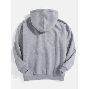 Sudadera con capucha de lana de algodón informal para hombre de gran oferta de alta calidad 100% de gran tamaño para ropa de calle trajes diarios de viaje para la temporada de invierno - Product Image 6