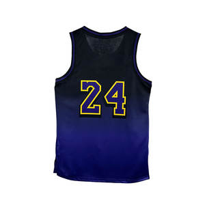 Uniformes de Baloncesto de Verano para Hombre, de Alta Calidad, de Manga Corta, Tejido de Malla Transpirable y Antibacteriano, 100% Poliéster, al por Mayor - Product Image 4