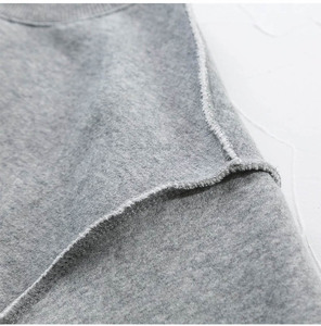 Sudaderas con Capucha de Invierno para Mujer, sin Bolsillos, Lisas, Cuello Redondo, Gruesas, con Estampado Sólido - Product Image 2