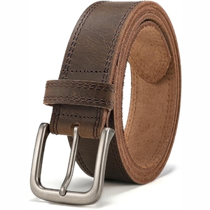 Nuevo 2025 calidad Premium calidad al por mayor mejores hombres cinturones de cuero de calidad única superventas hombres cinturones de cuero de vaca - Product Image 6