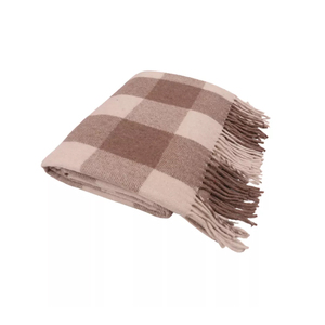 ผ้าห่มขนสัตว์อินเดียผ้าทอลายสก็อตขนาดมาตรฐานมาตรฐาน - Product Image 5