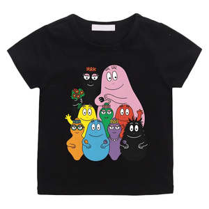 เสื้อยืดพิมพ์ลายการ์ตูนบาร์บาปาปาสำหรับเด็ก - Product Image 2