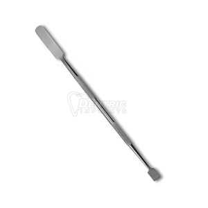 Espátula Dental de acero inoxidable de doble extremo Fuente de alimentación manual de acabado pulido para clínicas Juego dental Instrumentos quirúrgicos - Product Image 3