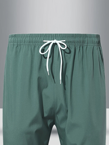 Ensemble 2 pièces sportif en satin pour hommes Polo BD et survêtement d'hiver Tenues décontractées Collection vente en gros - Product Image 5