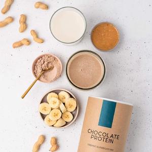 Vente en gros, marque privée OEM ODM <span class=keywords><strong>Vegan</strong></span> bio Superfood chocolat protéines poudre pour le Sport de <span class=keywords><strong>musculation</strong></span> fournit de l'énergie - Product Image 3