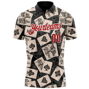 เสื้อโปโลแขนสั้นสำหรับผู้ชายเสื้อตาข่ายโพลีเอสเตอร์แบบแห้งเร็วสำหรับเล่นกีฬาแบบระเหิดคอใน100% - Product Image 5