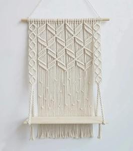 Camino de mesa de macramé hecho a mano, acento decorativo bohemio Chic para comedor, mesa de centro, espacio de vida e Interior moderno para el hogar - Product Image 3