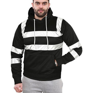 Chaquetas DE SEGURIDAD Oem Design Safety Workwear Chaquetas de seguridad para hombres con cintas reflectantes Chaqueta con cremallera frontal de alta calidad al por mayor - Product Image 2