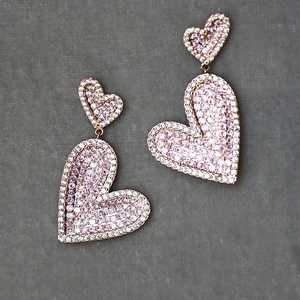 European American Style Classic <b>Stud</b> <b>Earrings</b> White <b>Black</b> Breaded Gold Glass Beads Partywear Unisex Wholesale Western - Product Image 3