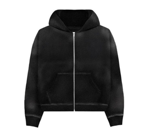 Nouveau sweat à capuche zippé à épaules tombantes en polaire épaisse confortable pour l'hiver, vente chaude, personnalisable, respirant, haute qualité - Product Image 2
