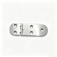 Charnière ovale asymétrique 126*40mm en acier inoxydable 316, quincaillerie marine, pièces et accessoires pour bateaux et yachts