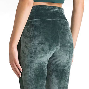 Good Quality <b>Women</b> <b>Legging</b> New Custom latest Design OEM <b>Women's</b> acid wash <b>Leggings</b> High Waist acid wash Wear Breathable - Product Image 2