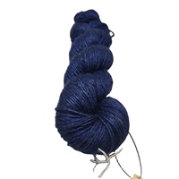 Fil de Soie de Mûrier 100% Filé à la Main Écologique de Qualité Supérieure Certifié ISO9001 Anti-Technics pour Tissage, Tricotage et Broderie