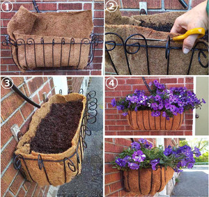 Nouveauté produit fabriqué à partir de fibre de coco/tapis de coco tissé en fibre de coco/doublure pot de fleur tapis en fibre de coco fabriqué en Eco2go Viet Nam - Product Image 6