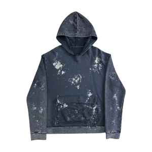 เสื้อฮู้ดดี้ผ้าฟลีซคอตตอน 100% หนา 450gsm ทรงปกติ สไตล์วินเทจ Y2K สตรีทแวร์ สำหรับทุกเพศ  กระเป๋าปักคริสตัล  รับสั่งทำได้ - Product Image 1