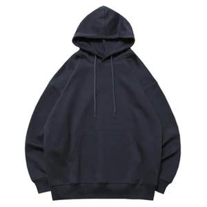 Venta al por mayor de calidad superior de peso pesado personalizado 420G algodón Puff impresión Etiqueta Negra hecha en Portugal hombre Hoodi sudaderas con capucha y sudaderas - Product Image 5