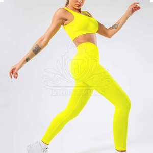 Active Wear Yoga Set para mujeres Seamless Women Yoga Set Fitness Wear Women Yoga Set - Product Image 6