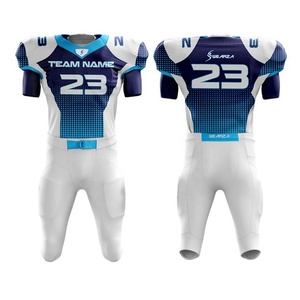 Uniforme de fútbol americano, conjunto de Jersey de fútbol americano con logotipo personalizado impreso, para jóvenes y adultos, nuevo servicio OEM - Product Image 4