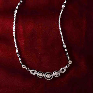 NOVAMART Fine Pure Silver Mangalsutra Cultural Collectible Jewelry Gift for <b>Wives</b> Wholesale Export - Product Image 2