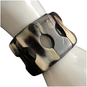 Buffalo Natural Horn Jewelry Pulseras diseño único mejor regalo para parejas aniversario productos atractivos - Product Image 6