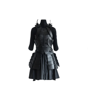 Genuina Unisex Cuero Vikingo Regalos Armadura Traje Templario Caballero Armadura Traje | Caballeros Cruzados - Product Image 1
