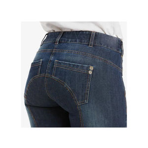 Pantalones vaqueros de ajuste perfecto, pantalones de equitación cómodos, pantalones ecuestres, agarre de asiento completo a granel, venta al por mayor, personalizables - Product Image 4