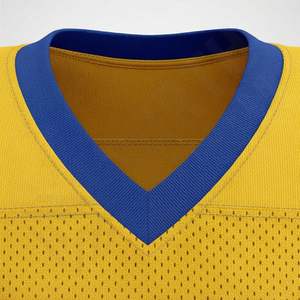 Nueva Camiseta de Fútbol Americano Personalizada al por Mayor, Ropa Profesional para Equipos, Alta Calidad, Bajo Precio, Rendimiento, Talla Grande, 100% Poliéster - Product Image 4