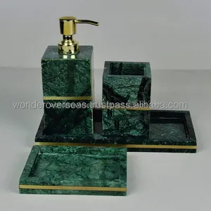 ชุดอุปกรณ์สำหรับห้องน้ำและห้องสุขาทำจากเรซินหรูหราของตกแต่งทำจากเรซินใหม่ - Product Image 1