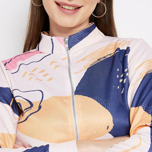 Nuevo 2025 diseño personalizado de moda mejor precio mujeres con capucha polar chándal poliéster/algodón mezcla cómodo ajuste servicio OEM - Product Image 2