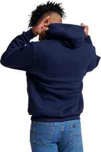 Pull à capuche d'hiver léger et personnalisable pour hommes Design solide Manches longues Capuche doublée Logo personnalisable Imprimé Teint uni - Product Image 2