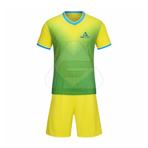 Uniforme de football à Sublimation numérique avec Logo personnalisé, uniforme de football à col rond - Product Image 1
