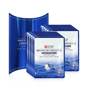 Gói Mặt Nạ Mỹ Phẩm Hàn Quốc <span class=keywords><strong>SNP</strong></span> Bird 'S Nest Aqua Ampoule Mặt Nạ Chăm Sóc Da Oem Nhãn Hiệu Riêng - Product Image 6