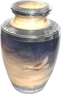 Hand Engraved Beautiful Keepsake <b>Urn</b> <b>for</b> <b>Human</b> <b>Ashes</b> Memorial Cremation <b>Urns</b> <b>Small</b> <b>for</b> Man woman Adult Female Custom Size <b>urn</b> - Product Image 2