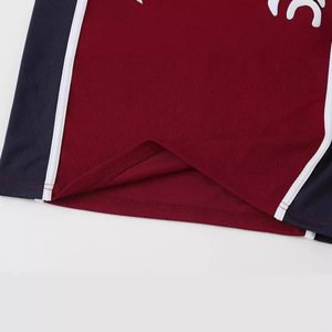 Personalizar 100% poliéster Dry-Fit manga corta 180g Patchwork Color Blocking niños uniforme escolar Polo camiseta para hombres - Product Image 3